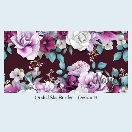 Orchid Sky Border