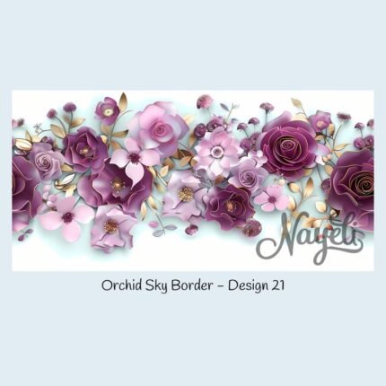 Orchid Sky Border