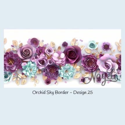 Orchid Sky Border