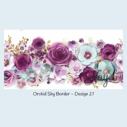 Orchid Sky Border