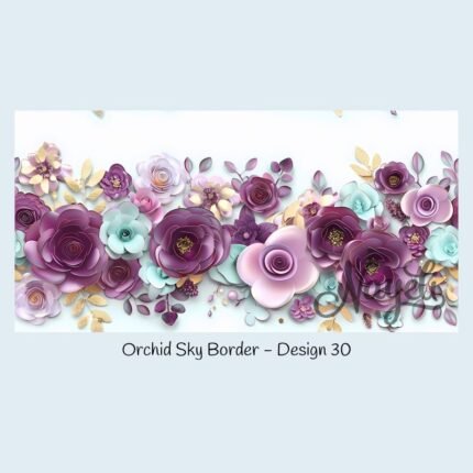 Orchid Sky Border