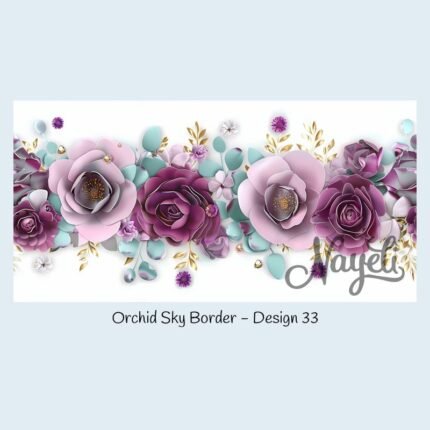 Orchid Sky Border
