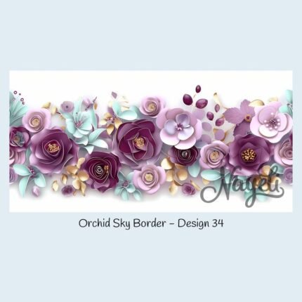 Orchid Sky Border