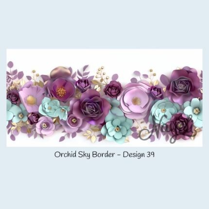 Orchid Sky Border