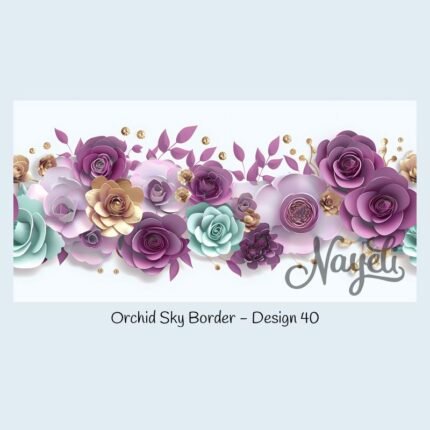 Orchid Sky Border