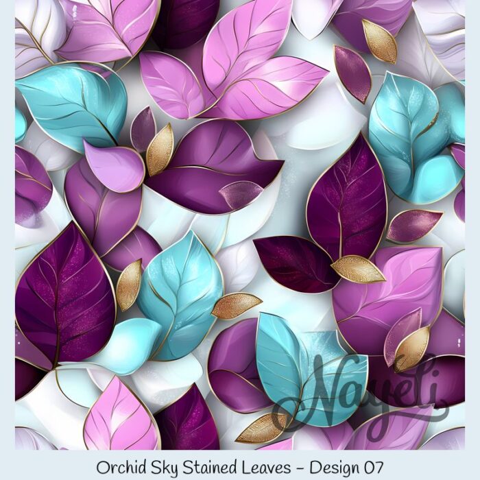 Orchid Sky Stained Leaves – Bild 8