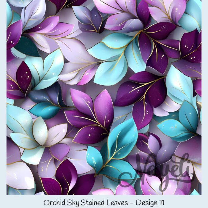 Orchid Sky Stained Leaves – Bild 12