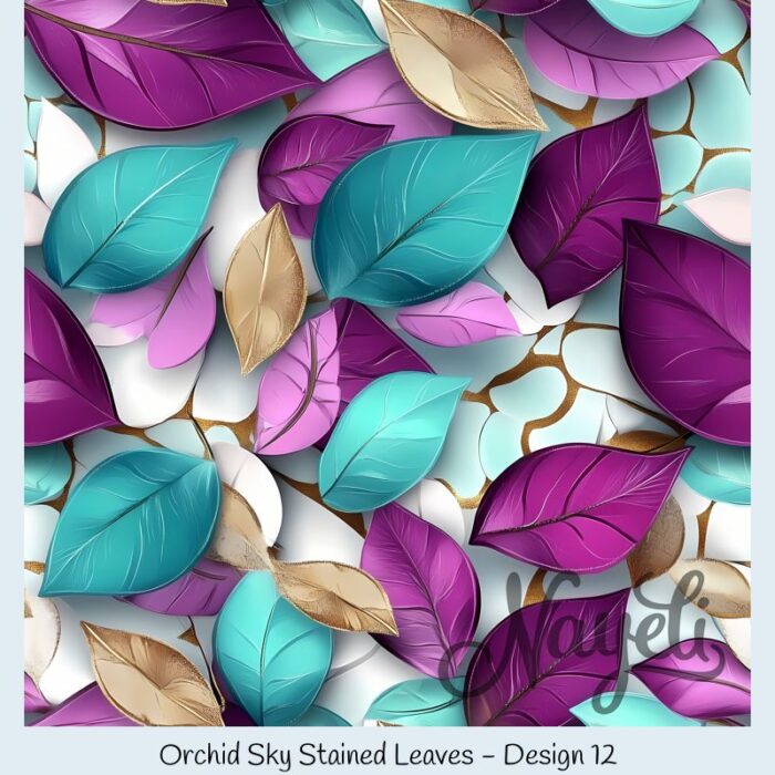 Orchid Sky Stained Leaves – Bild 13