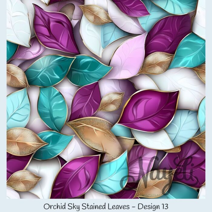 Orchid Sky Stained Leaves – Bild 14
