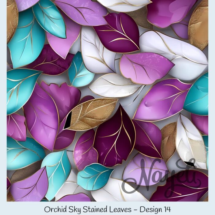Orchid Sky Stained Leaves – Bild 15
