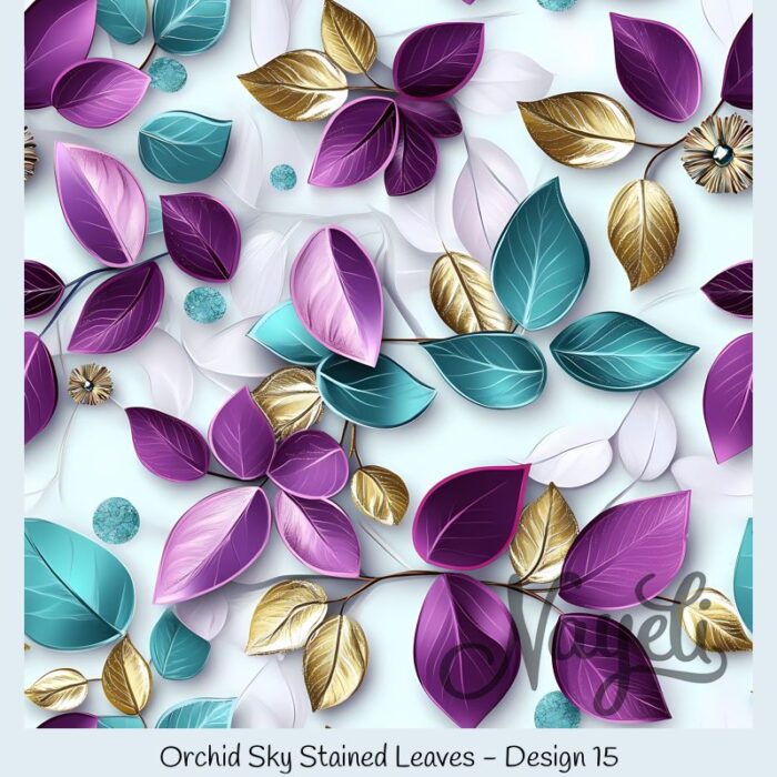 Orchid Sky Stained Leaves – Bild 16