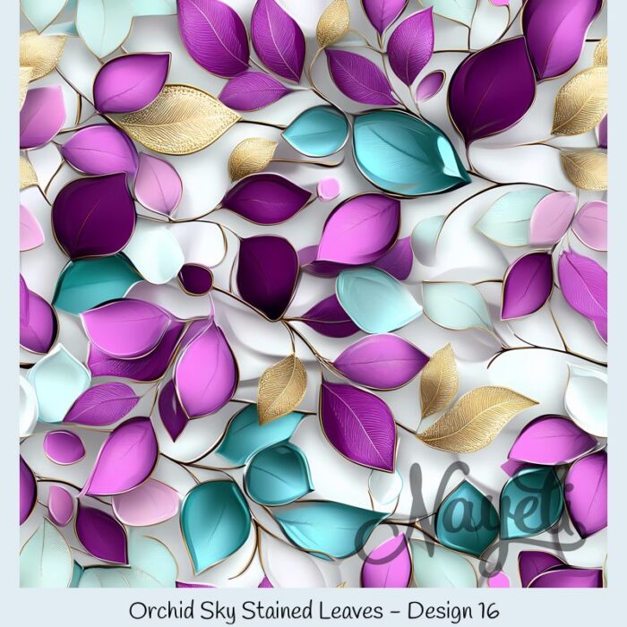 Orchid Sky Stained Leaves – Bild 17