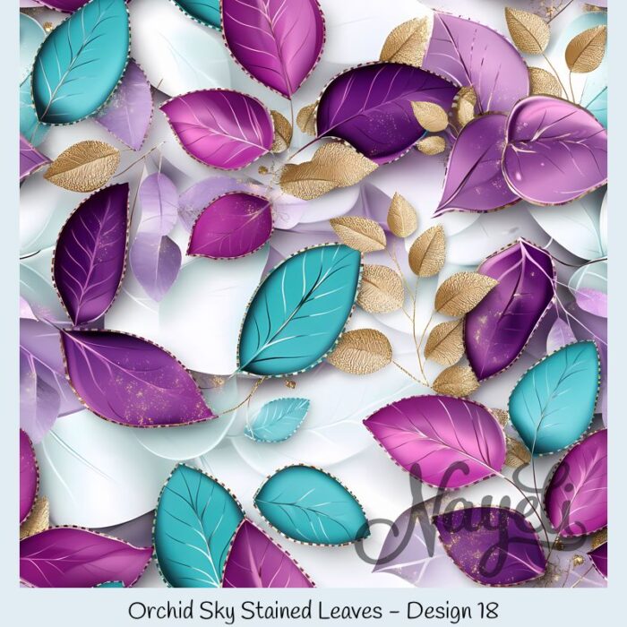 Orchid Sky Stained Leaves – Bild 19