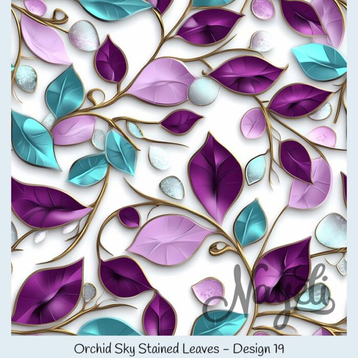 Orchid Sky Stained Leaves – Bild 20