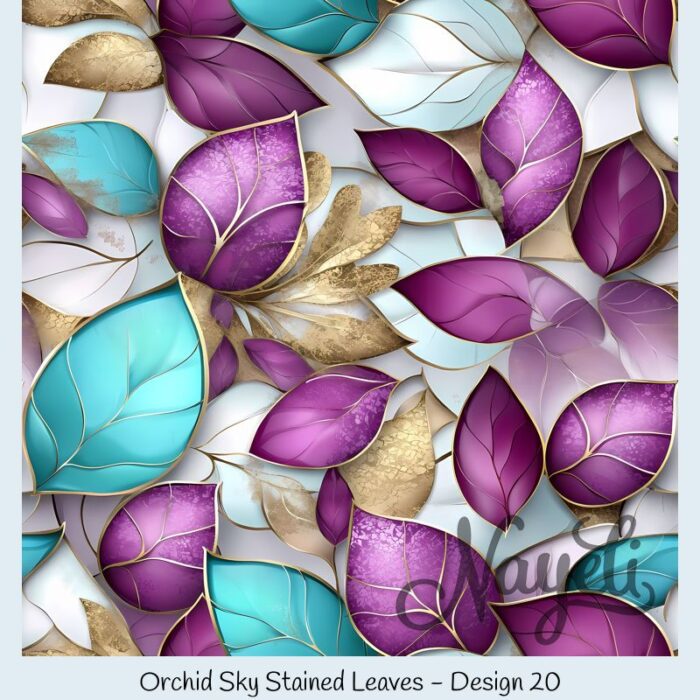 Orchid Sky Stained Leaves – Bild 21