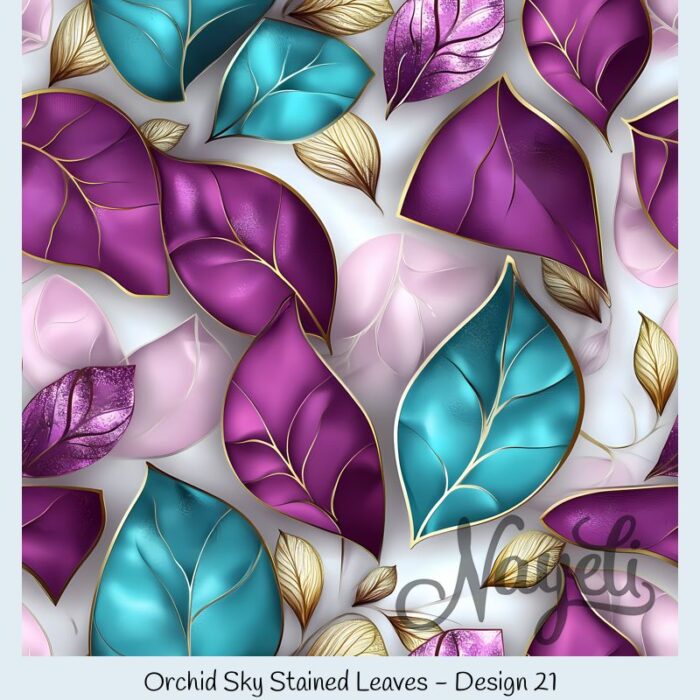 Orchid Sky Stained Leaves – Bild 22
