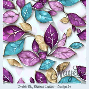 Orchid Sky Stained Leaves – Bild 25