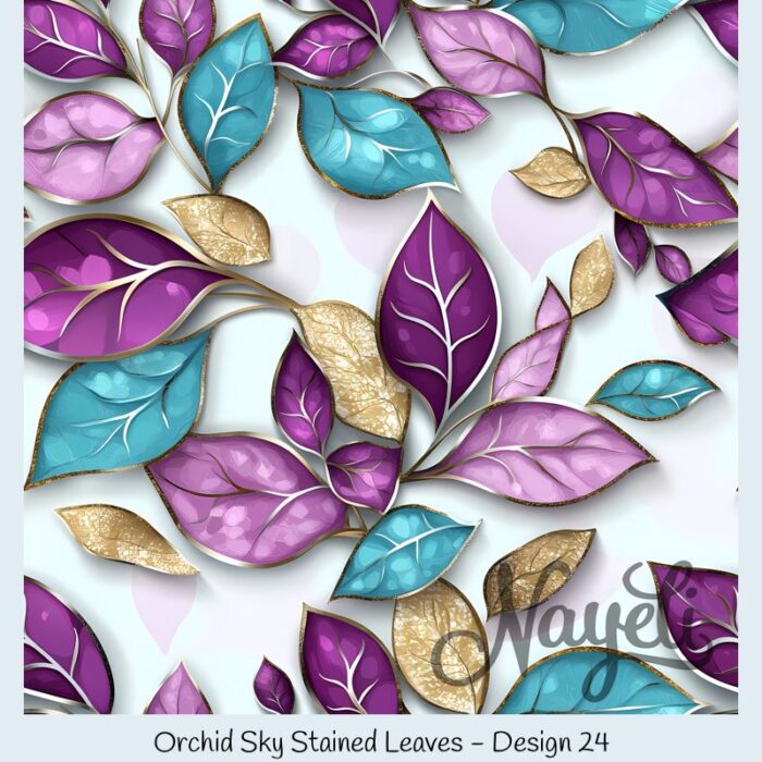 Orchid Sky Stained Leaves – Bild 25