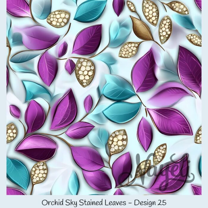 Orchid Sky Stained Leaves – Bild 26