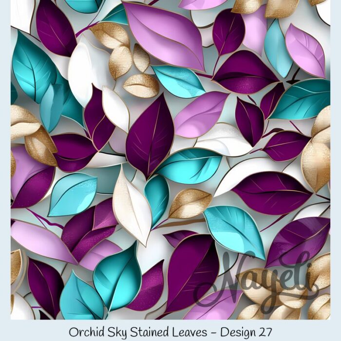 Orchid Sky Stained Leaves – Bild 28