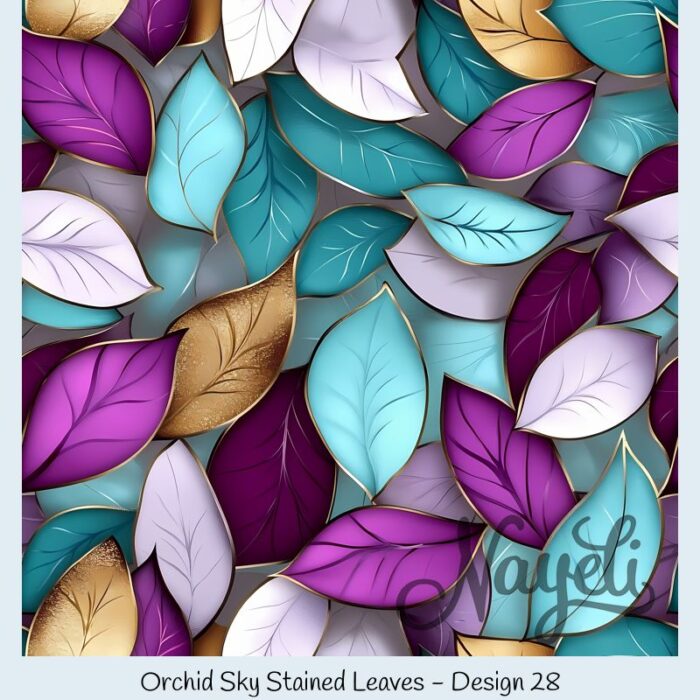 Orchid Sky Stained Leaves – Bild 29