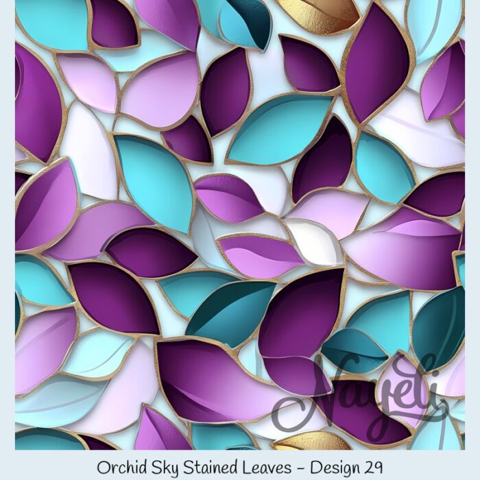 Orchid Sky Stained Leaves – Bild 30