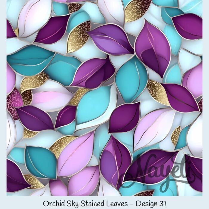 Orchid Sky Stained Leaves – Bild 32