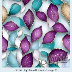 Orchid Sky Stained Leaves – Bild 34