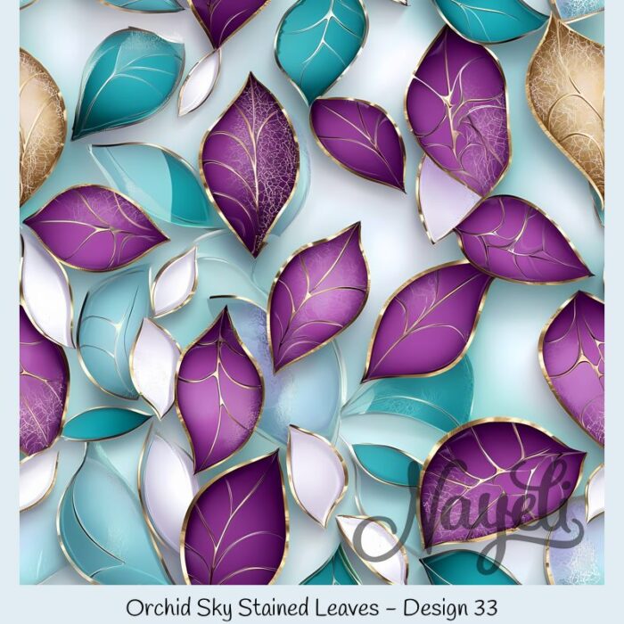 Orchid Sky Stained Leaves – Bild 34
