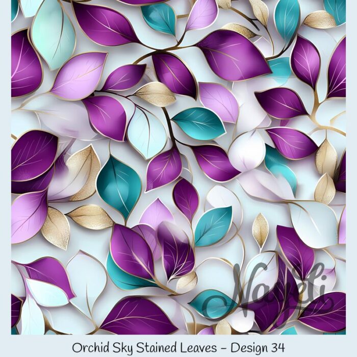 Orchid Sky Stained Leaves – Bild 35
