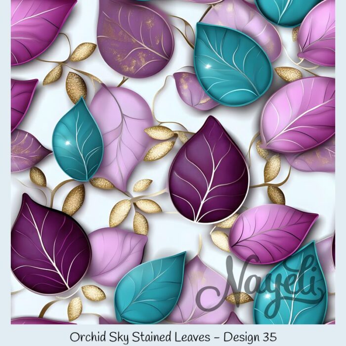 Orchid Sky Stained Leaves – Bild 36