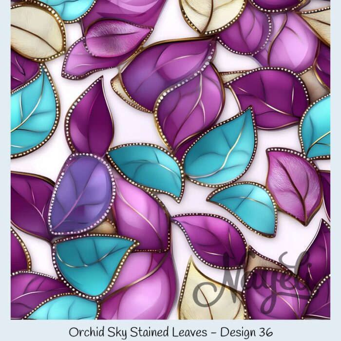 Orchid Sky Stained Leaves – Bild 37