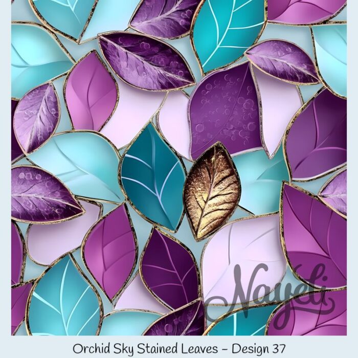 Orchid Sky Stained Leaves – Bild 38