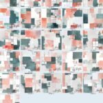 Sage & Coral Abstract