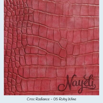 Studio Cut · Croc Radiance · 05 Ruby Wine