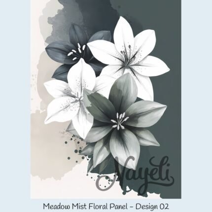 Meadow Mist Floral Panel