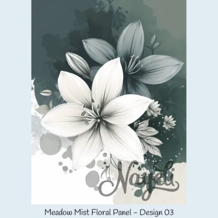 Meadow Mist Floral Panel