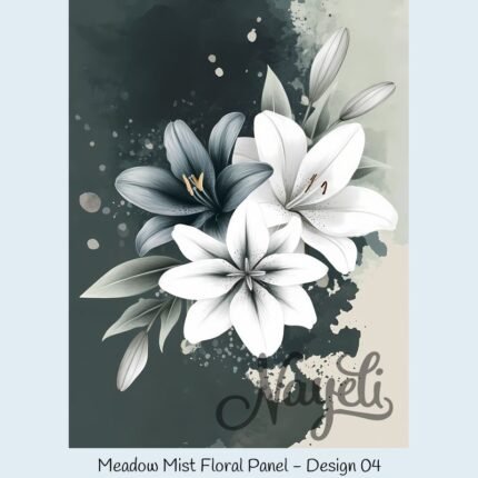 Meadow Mist Floral Panel