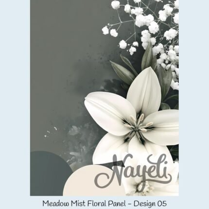 Meadow Mist Floral Panel