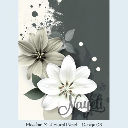 Meadow Mist Floral Panel
