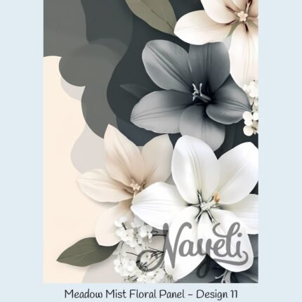 Meadow Mist Floral Panel