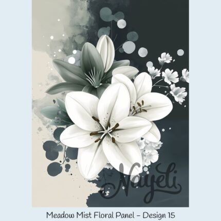 Meadow Mist Floral Panel