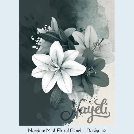 Meadow Mist Floral Panel