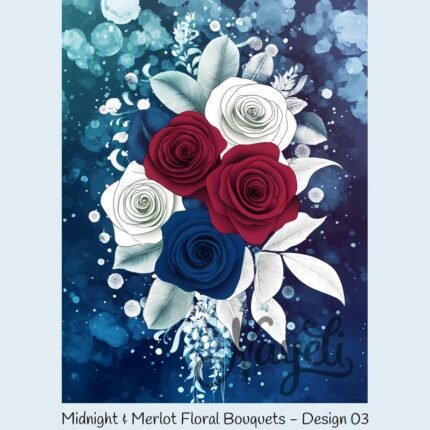 Midnight & Merlot Floral Bouquets