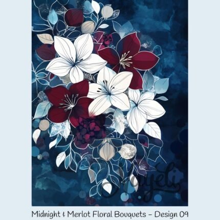 Midnight & Merlot Floral Bouquets