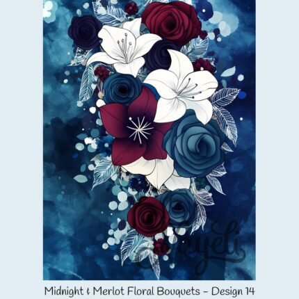 Midnight & Merlot Floral Bouquets