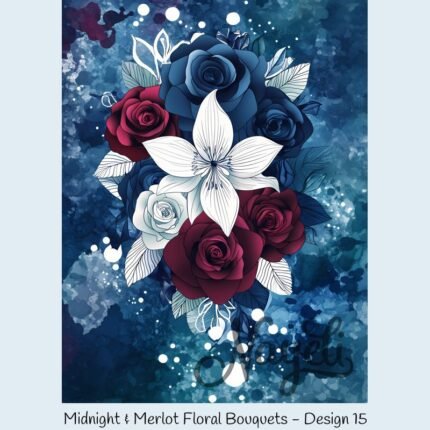 Midnight & Merlot Floral Bouquets