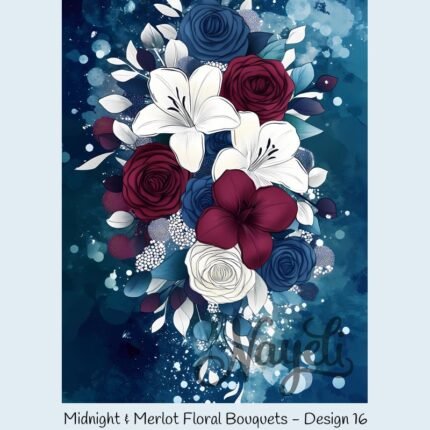 Midnight & Merlot Floral Bouquets