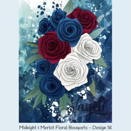 Midnight & Merlot Floral Bouquets