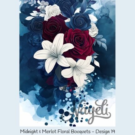 Midnight & Merlot Floral Bouquets